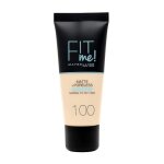Maybelline fit me fond de teint 100 ivoire dor� 30ml