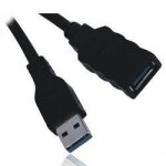 Mcl rallonge usb 3. 0 type a mle / femelle - 1 m