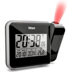 Rveil radio - pilot - mebus - 4245 - projection - thermomtre - noir