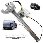 Partsline m�canisme de l�ve vitre pour citroen berlingo et peugeot partner tepee depuis 2008 - avant ...