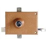 M�canisme de serrure - bricard - super - surete 1001022 - 3 points horizontal - brun gauche - coffre ...