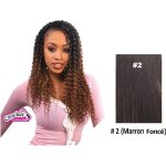 Mèche crochet braid water wave 22? # 2 marron fonce free tress Mèche crochet braid water wave 22? # 2 marron fonce free tress