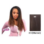 Mèche crochet braid water wave 22? # 4 marron free tress Mèche crochet braid water wave 22? # 4 marron free tress