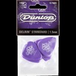 Mdiators de guitare - jim dunlop - delrin 41p1. 50 500 - lavande - usure minimale - fabriqu aux etats ...