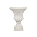 Medicis en bton blanc 18. 5 x 24 cm