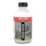 M�dium de lissage - pouring - peinture acrylique - amsterdam - 250ml