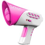 M�gaphone pour enfants - zgeer - jouet changeur de voix - rose - 01 kg - jeux