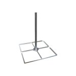 Pied pour antenne parabolique - megasat - balcony - acier - installation au sol - 105. 5 cm Pied pour antenne parabolique - megasat - balcony - acier - installation au sol - 105. 5 cm