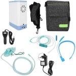Meihe 3l concentrateur doxygne portable - machine  gnrateur doxygne avec canule nasale mnage(prise ...