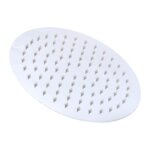 Meihe 8 pommeau de douche rond de pluie de mlangeur rond de chrome de pice de salle de bains de pouce ...