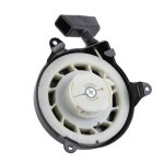 D�marreur � rappel - briggs & stratton - 499706 - compatible avec 091212 091232 091412 - noir - 410g