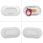 Meihe plafonnier de camping - car 12v lampe led voiture lumi�re bleu eclairage int�rieur pour v�hicule ...