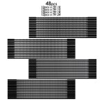 Mlanger - 48 pices lames de scies a chantourner 127mm coupe du bois pour ryobi scie  chantourner rsw1240g ...