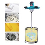 M�langeur de ciment sans fil 2100w - 0 - 980 tr / min d�tachable convient pour le ciment la peinture ...