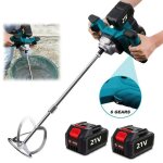 M�langeur �lectrique � b�ton m�langeur de peinture m�langeur de pl�tre de mortier de ciment sans fil ...