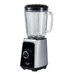 Blender mixeur r�cipient en verre de 15 litre 2 vitesses + fonction dimpulsion adler ad4076 1000w argent ...