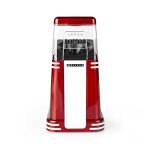 Melissa 16310187 - machine � pop - corn - 60 g - 1200 w - air chaud - 2?4 min - rouge blanc