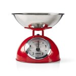 Melissa 16310239 - balance de cuisine r�tro - analogique - bo�tier en m�tal - bol amovible - 5 kg