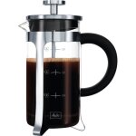Melitta cafetière à piston premium en verre et inox 8 tasses Melitta cafetière à piston premium en verre et inox 8 tasses