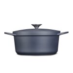 Mellerware ? faitout 24 cm aluminium forg� antiadh�sif induction tous feux + four sans pfoa / ptfe bleu ...