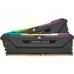 M�moire ram - corsair - vengeance rgb pro sl ddr4 - 16gb 2x8gb dimm - 3200 mhz - 1. 35v - noir (cmh16gx4m2e320 ...