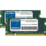 Mémoire ram ddr2 sodimm 4go (2 x 2go) 533 / 667 / 800mhz pour ordinateurs portables Mémoire ram ddr2 sodimm 4go (2 x 2go) 533 / 667 / 800mhz pour ordinateurs portables