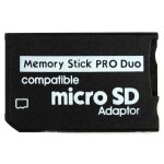 Memory stick pro duo ? adaptateur mini micro sd tf vers ms lecteur de carte sd sdhc pour les s�ries et ...