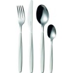 Mnagre - guzzini - my fusion - 24 couverts - abs et inox 18 / 10 - blanc
