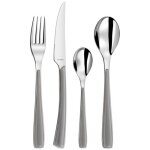 Mnagre 24 pices - amefa - alize - gris