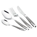 Mnagre 24 pices - berlinger haus - inox - finition polie - couverts pour 6 personnes - design lgant ...