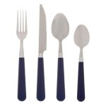 Mnagre 24 pices colorama 24cm bleu