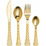 M�nag�re 40 couverts prestige en plastique or