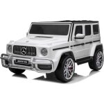 Mercedes g63 amg blanc 24v 2 places - voiture lectrique enfant - vhicule jouet garon fille