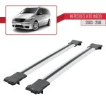 Pour mercedes vito (w639) 2003 - 2010 barres de toit fly modèle railing porte - bagages de voiture - ... Pour mercedes vito (w639) 2003 - 2010 barres de toit fly modèle railing porte - bagages de voiture - ...