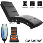 Mridienne london chaise longue d?intrieur design avec fonction de massage chauffage fauteuil relax ...