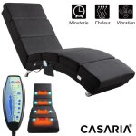 Méridienne london chaise longue d?intérieur avec fonction de massage chauffage fauteuil relax salon anthracite ... Méridienne london chaise longue d?intérieur avec fonction de massage chauffage fauteuil relax salon anthracite ...