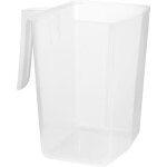 Mesure  grain - aluminium et plastique - 2l - translucide - pour alimentation animale - gradue