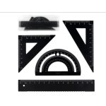Métal kit géométrie4 pièces15cm règle180°rapporteur 60°equerre 45°equerrefournitures scolaires pour étudiants ... Métal kit géométrie4 pièces15cm règle180°rapporteur 60°equerre 45°equerrefournitures scolaires pour étudiants ...