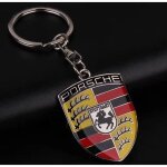 M�tal - cle auto porte - cl�s pendentif cl� pour porsche