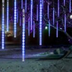 Météore pluie guirlandes lumineuses 30cm 8 tubes 192 led imperméable lumières de noël lumières de douche ... Météore pluie guirlandes lumineuses 30cm 8 tubes 192 led imperméable lumières de noël lumières de douche ...