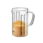 Verre doseur - gefu - 500 ml - verre borosilicate - graduation multi - units - bec verseur