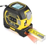 Mtre laser numrique 3 in 1 avec ligne laser croise 131ft tlmtre laser numrique 16ft mtre  ruban ...