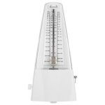 Métronome mécanique - universel - blanc - précision musicale - design classique - réglage rapide Métronome mécanique - universel - blanc - précision musicale - design classique - réglage rapide
