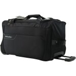 Metzelder runner sac / valise de voyage trolley  roulettes souple et tendance noir (black) taille moyenne ...