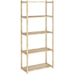 Astigarraga etag�re 5 tablettes � lattes 171x65x30cm - nc - 5 - 30