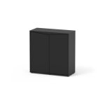 Meuble pour aquarium prestige 80 - aquatlantis noir