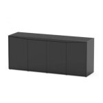 Meuble pour aquarium splendid 200 - aquatlantis noir