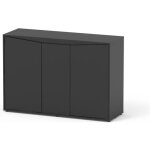 Meuble pour aquarium splendid 120 et prestige 120 - aquatlantis noir