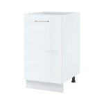 Meuble bas de cuisine bellissi blanc 1 porte l 45 cm - cuisineandcie