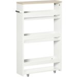 Meuble colonne salle de bain 48x15x80cm blanc Meuble colonne salle de bain 48x15x80cm blanc
